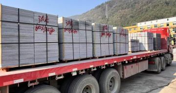 宁夏 芝麻灰地铺石出货日常