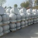 宁夏 白麻花岗岩石材圆球，石球，挡车球，隔离球，景观石球，风水球等