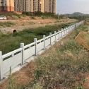 宁夏 白麻河道栏杆效果展示图