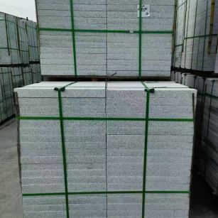 宁夏 芝麻白火烧，园林广场市政工程地铺石，1.8~5.0厚均有现货