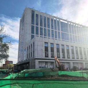 宁夏 白麻花岗岩石材外墙干挂