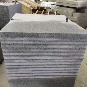 宁夏 芝麻白5公分火烧地铺成品，900*400，规格可定制