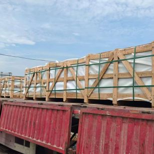 宁夏 芝麻白花岗岩地铺石出口专车-泰国游