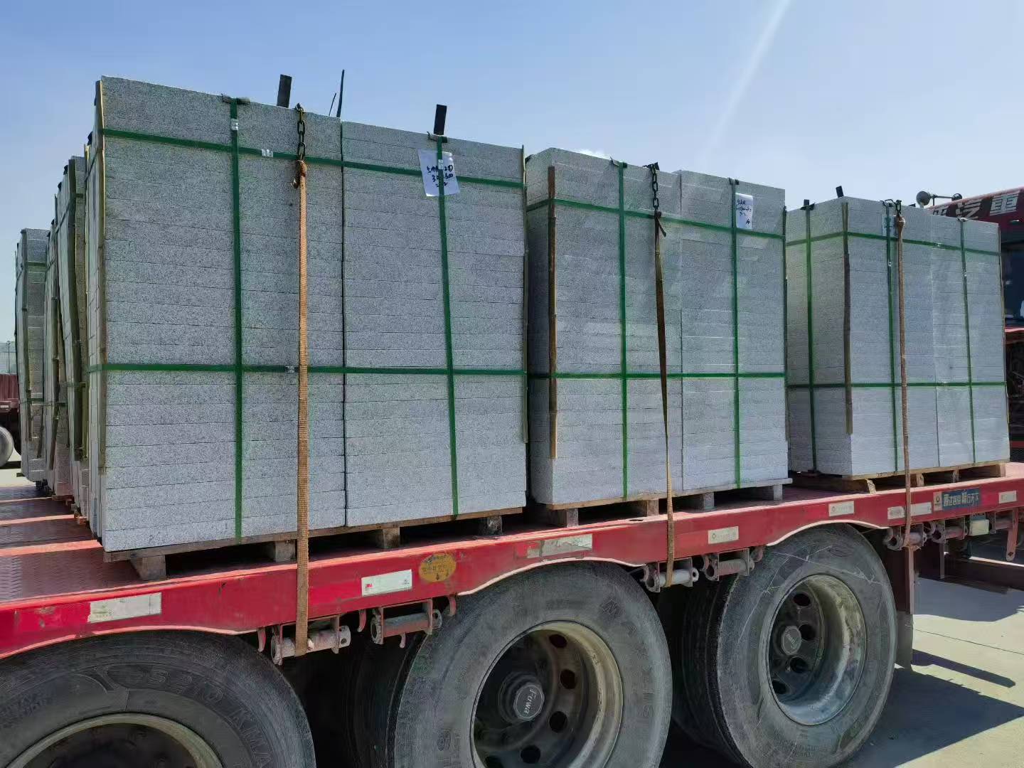 宁夏芝麻白花岗岩出货日常地铺石