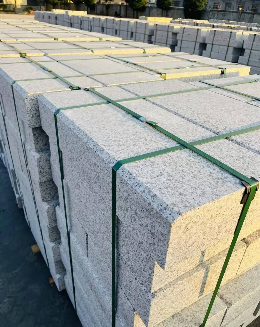 宁夏 白麻花岗岩路沿石，马路牙子，路缘石，平石，立缘石等