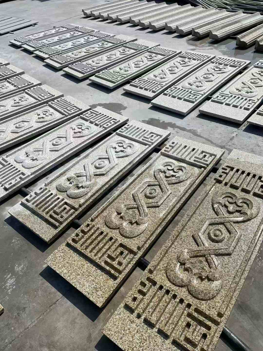 宁夏 黄金麻花岗岩外墙雕刻板