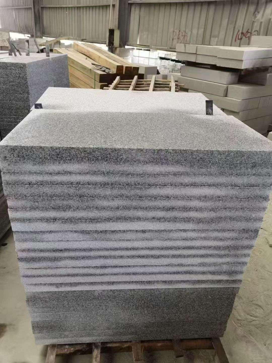 宁夏 芝麻白5公分火烧地铺成品，900*400，规格可定制