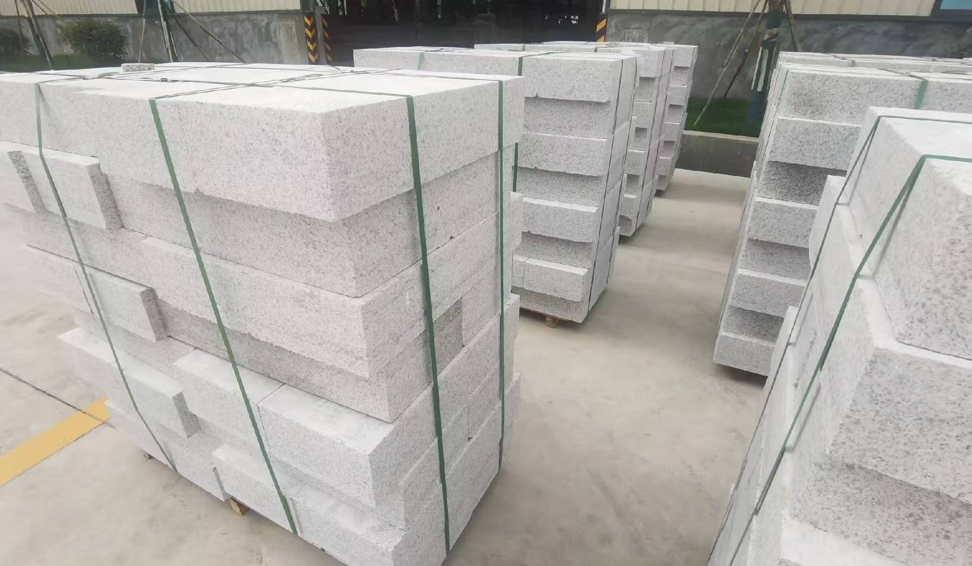 宁夏 白麻花岗岩路沿石，立缘石，平缘石，路牙石，道牙石，马路牙子等