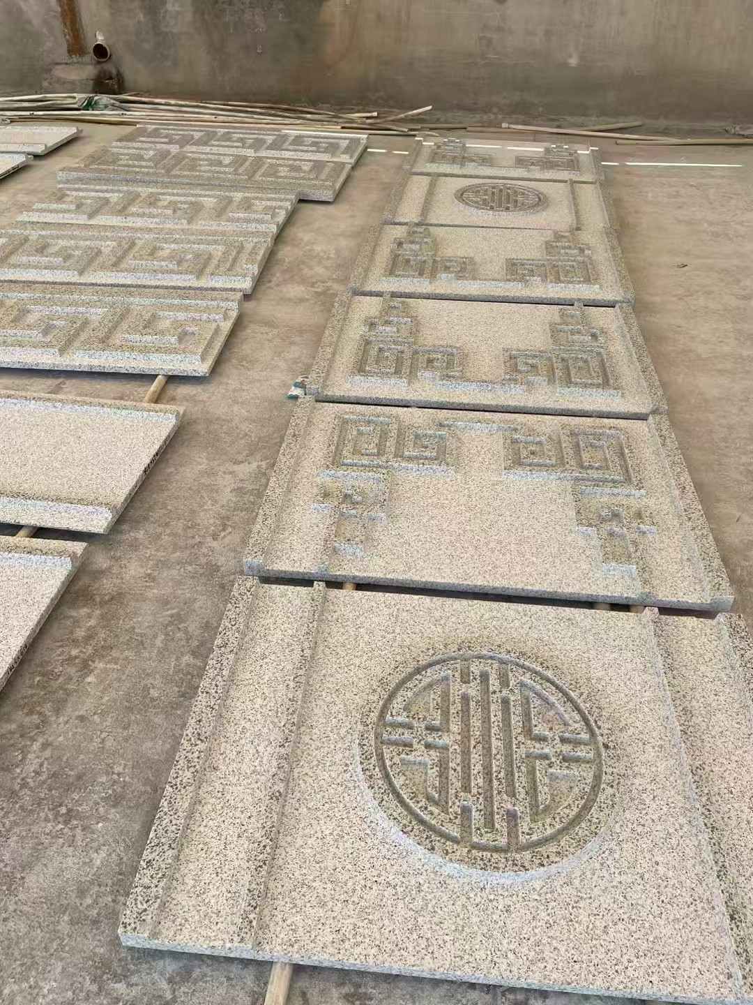 宁夏 白麻花岗岩外墙立面雕刻板