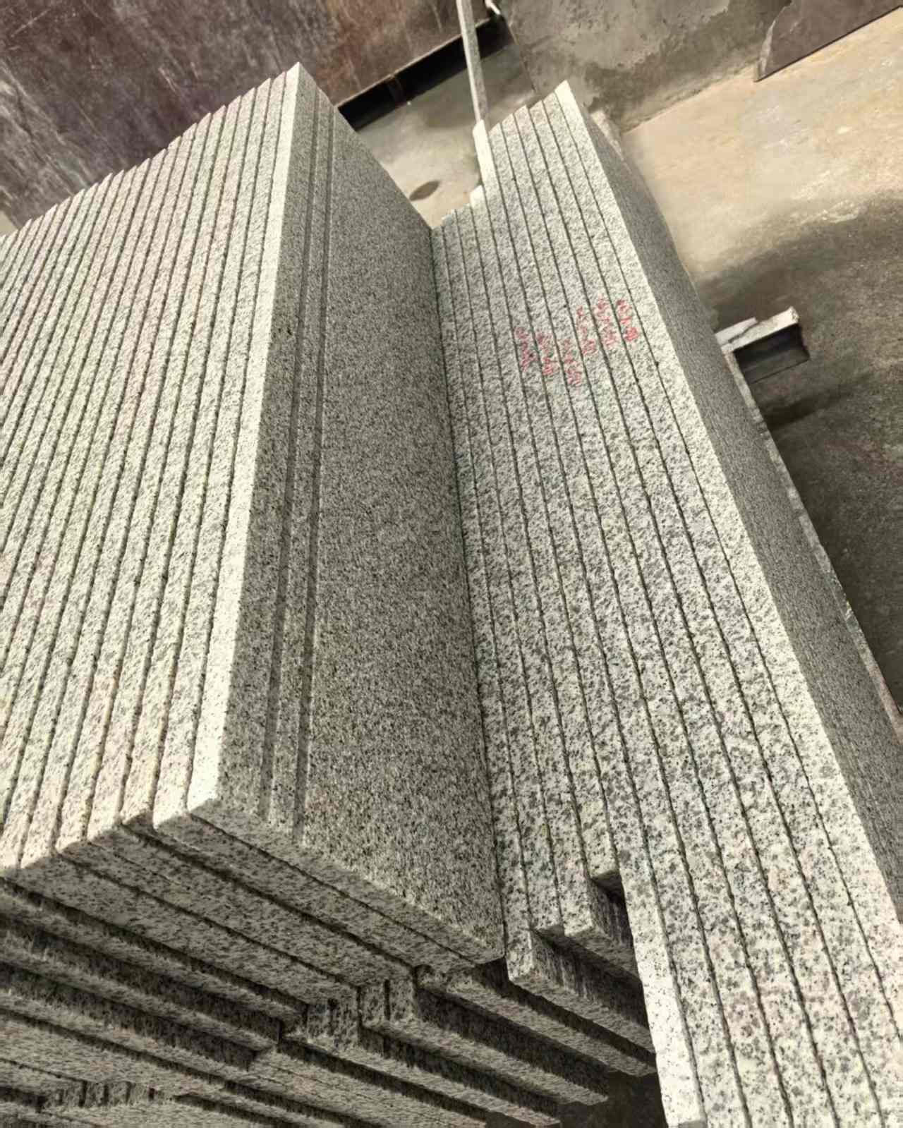 宁夏 白麻荔枝面花岗岩楼梯踏步